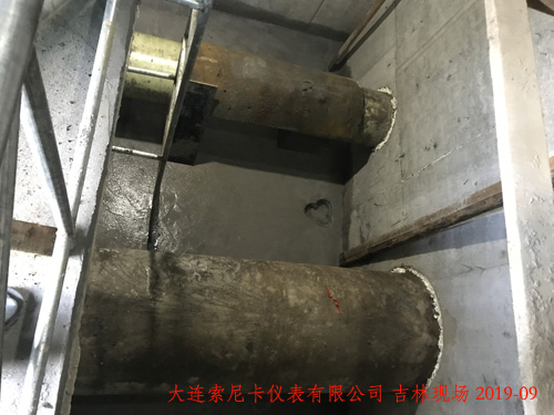 自來水貿(mào)易結(jié)算用超聲波流量計(jì)現(xiàn)場